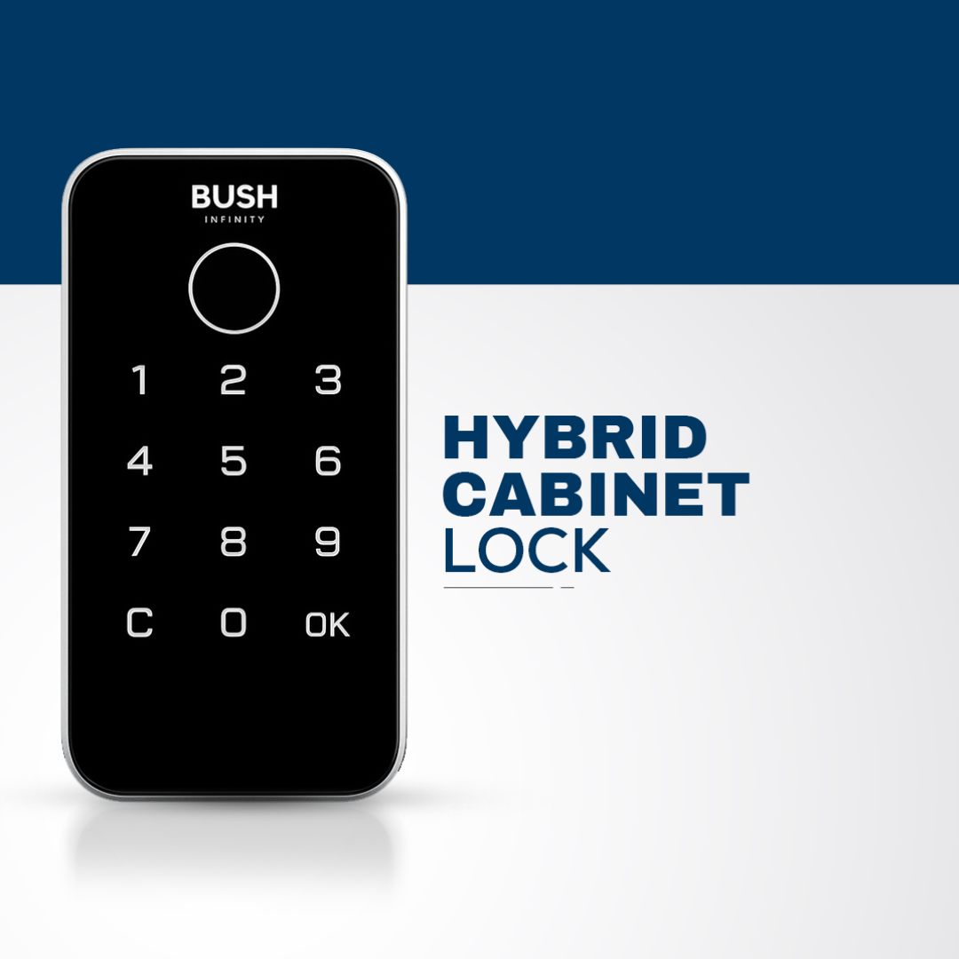 Hybrid Cabinet Lock